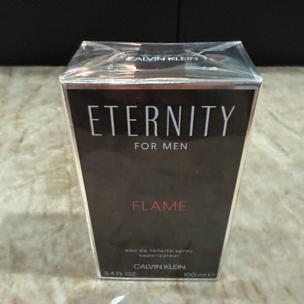 Calvin Klein Men's Eternity Flame EDT, 3.4 oz.